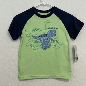 Kids Headquarters Dinosaur Stand Out From The Crowd Boy’s Shirt Size 6